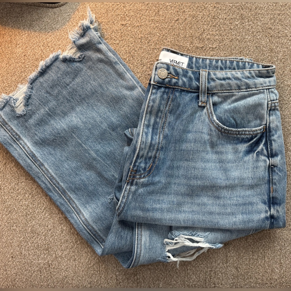 VERVET Blue Denim Mom Jeans